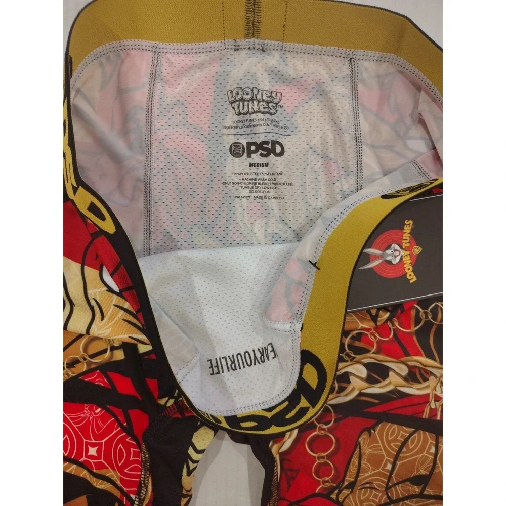 PSD Boxer Briefs Moisture-Wicking‎ Looney Tunes Luxury Size Medium